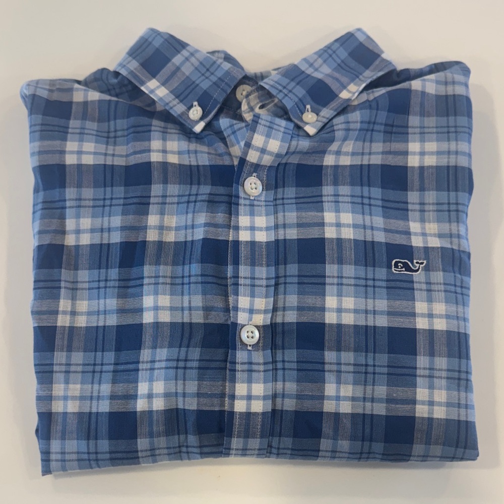 Vineyard Vines Whale Shirt size L (16)
